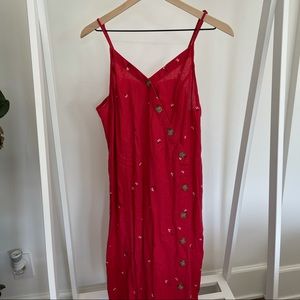 Universal Thread red maxi dress